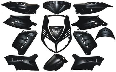 plaatwerk kit Speedfight-2 Pro Style Zwart Metal